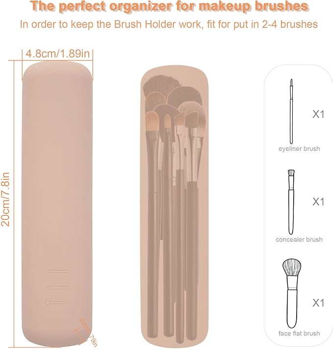 GLEAM Makeup Brush Holder